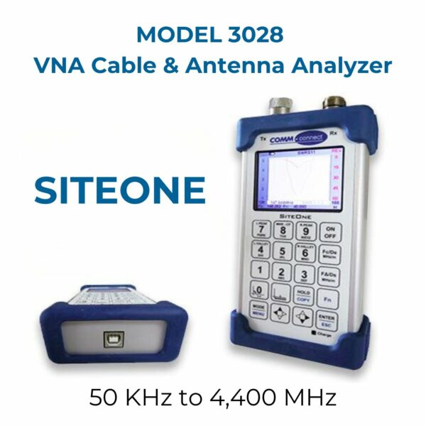 3028 SiteOne Antenna Analyzer, Cable Analyzer, Vector Network Analyzer